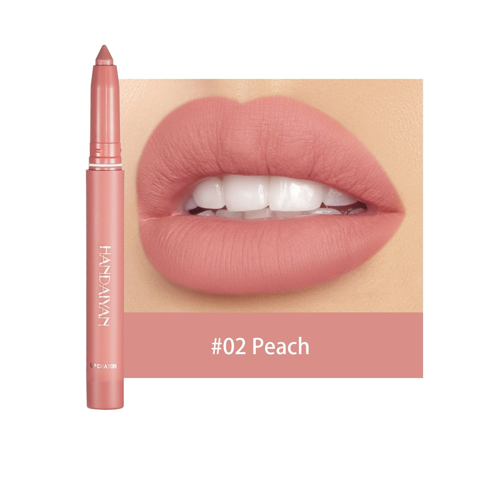 1+1 FREE | GlamPen™ Colored, Rotatable, Sharpenable, Matte Lipstick Pencils