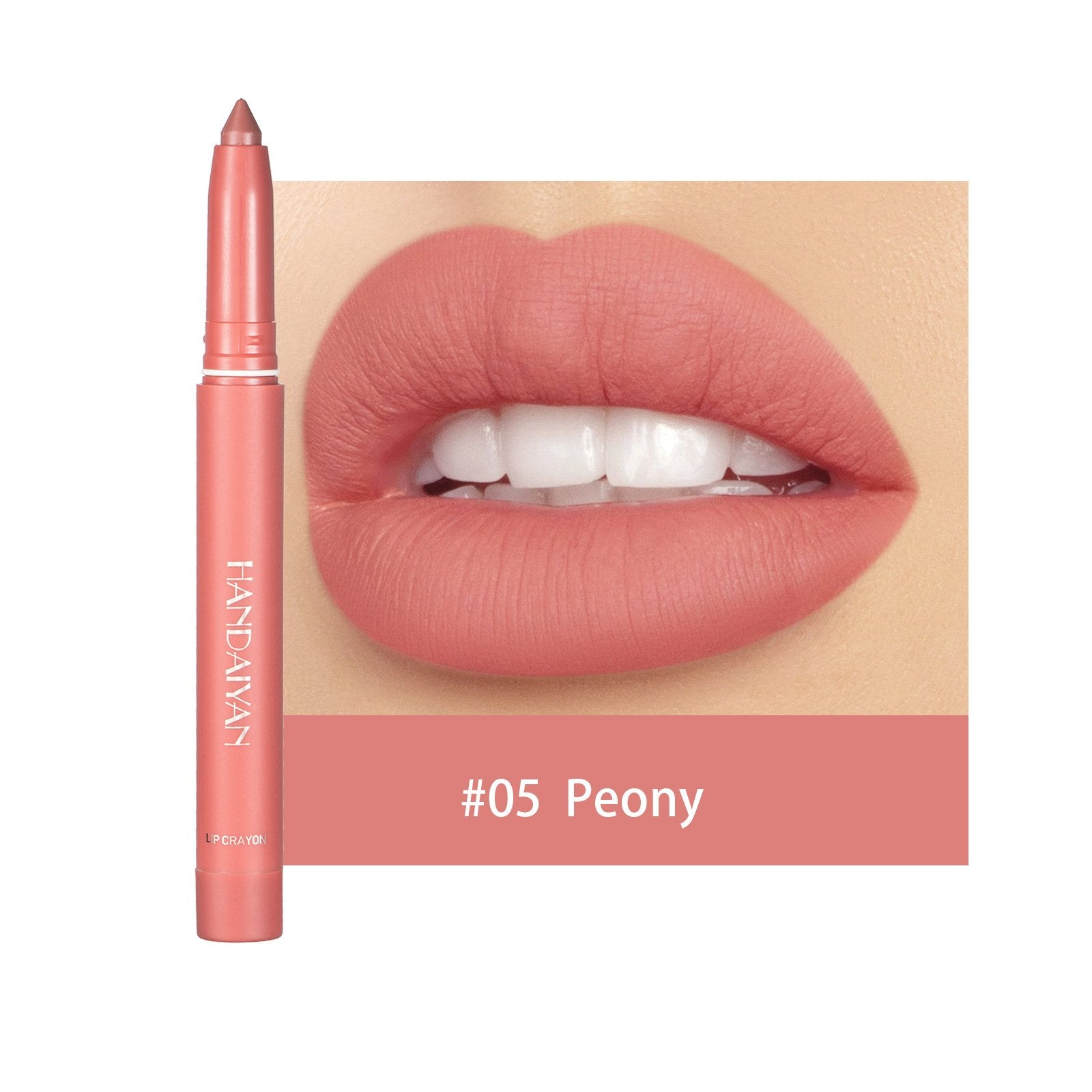 1+1 FREE | GlamPen™ Colored, Rotatable, Sharpenable, Matte Lipstick Pencils
