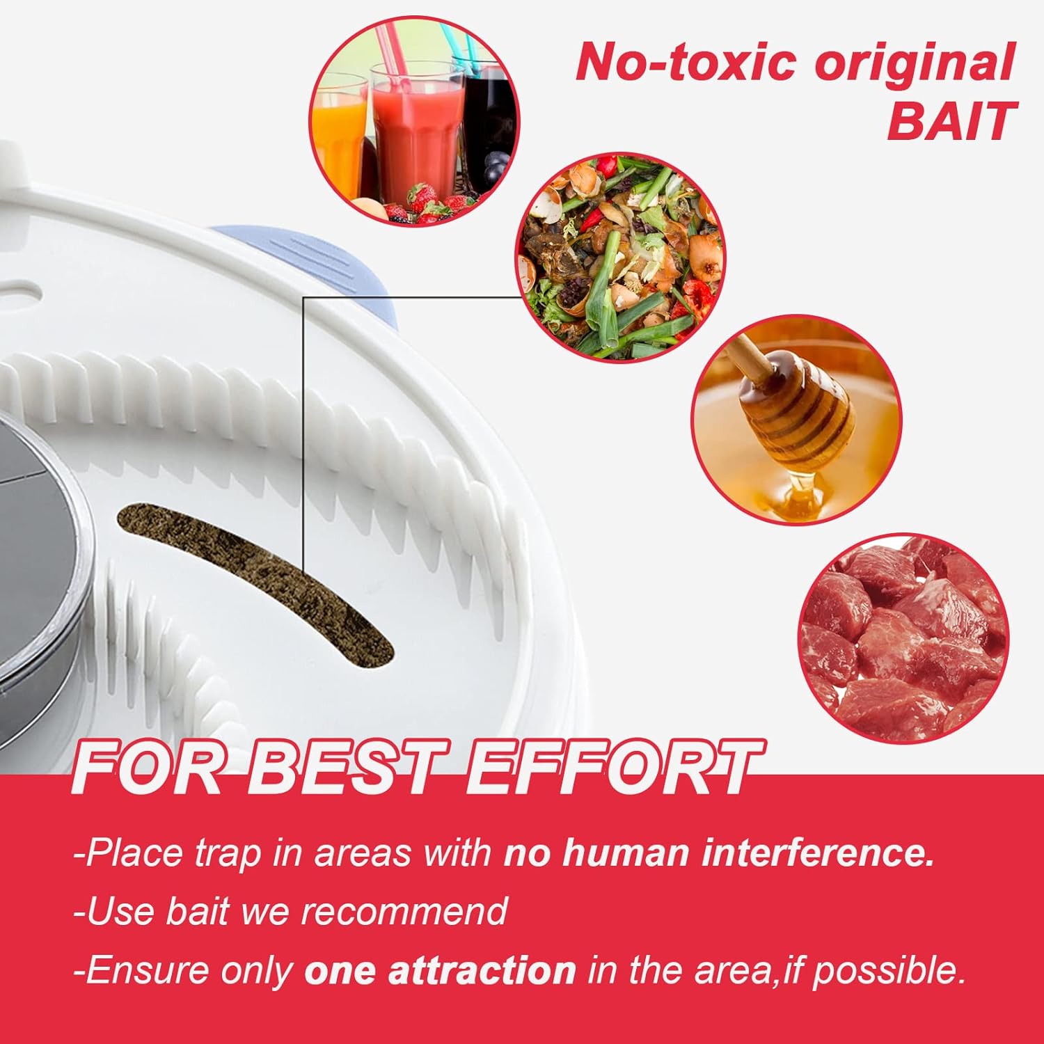 BuzzFree™ – Ensures peaceful environments by eliminating flies quietly