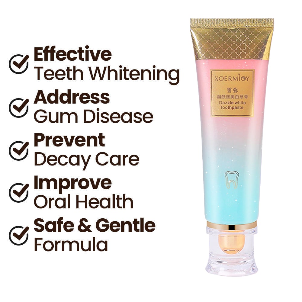 1+1 FREE | BrightSmile™ Niacinamide Toothpaste for Teeth Whitening