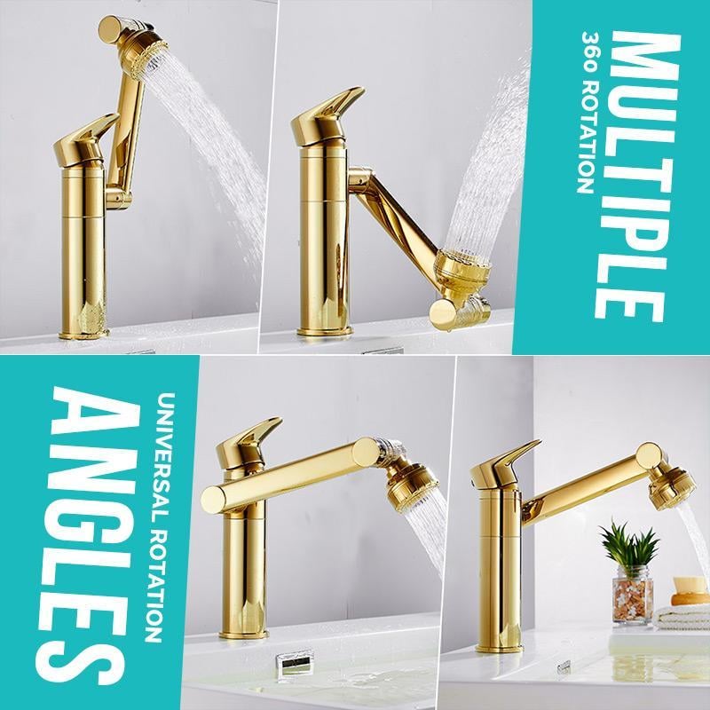 HydroGlide™ 1080 Swiveling Faucet — Transform Your Sink into a Masterpiece of effortless control and pure water enjoyment