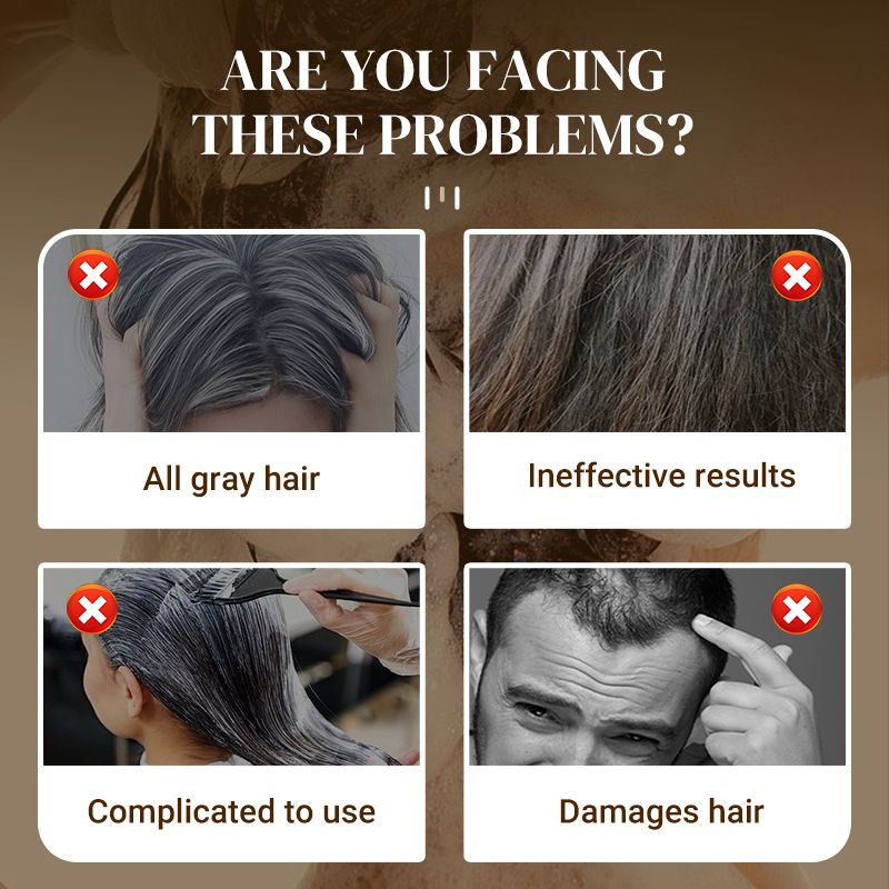 PureBlend™ - Long-lasting Natural Hair Dye Shampoo