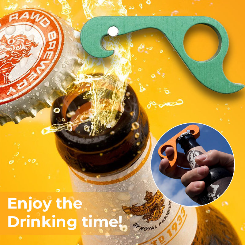 OneHandPop™ - Aluminum Alloy Bottle Opener