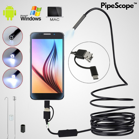 PipeScope™ - Camera for Inspection of Boreholes