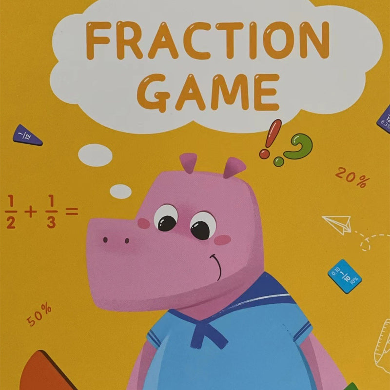 Magnetic Book Fraction Puzzle for Children™ - Learning Fractions through Play