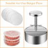 GrillMasterPro™ – Perfectly shaped, juicy burgers quickly and easily prepared