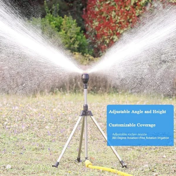 HydroSpin™ - Rotating Sprinkler with Tripod