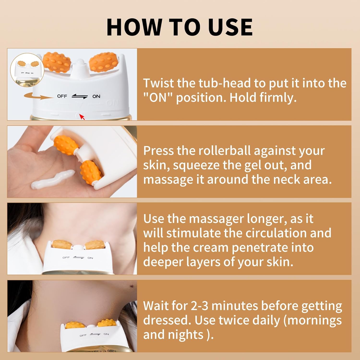 1+1 FREE | NeckLuxe™ – Smooth, firm skin that turns back time every day