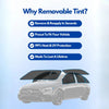 ShadowVeil™ – Instant cooler driving with privacy and clear visibility