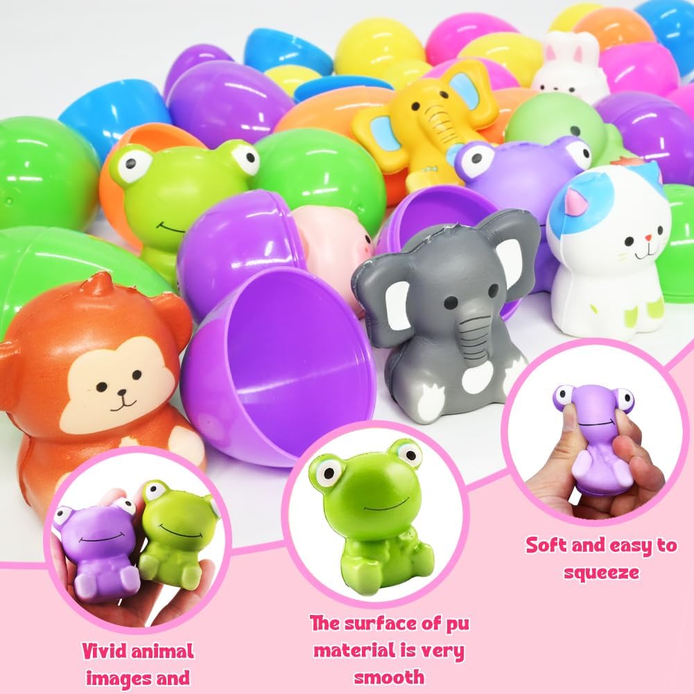 EggSquish™ - Squishy Animals In Colorful Surprise Eggs!