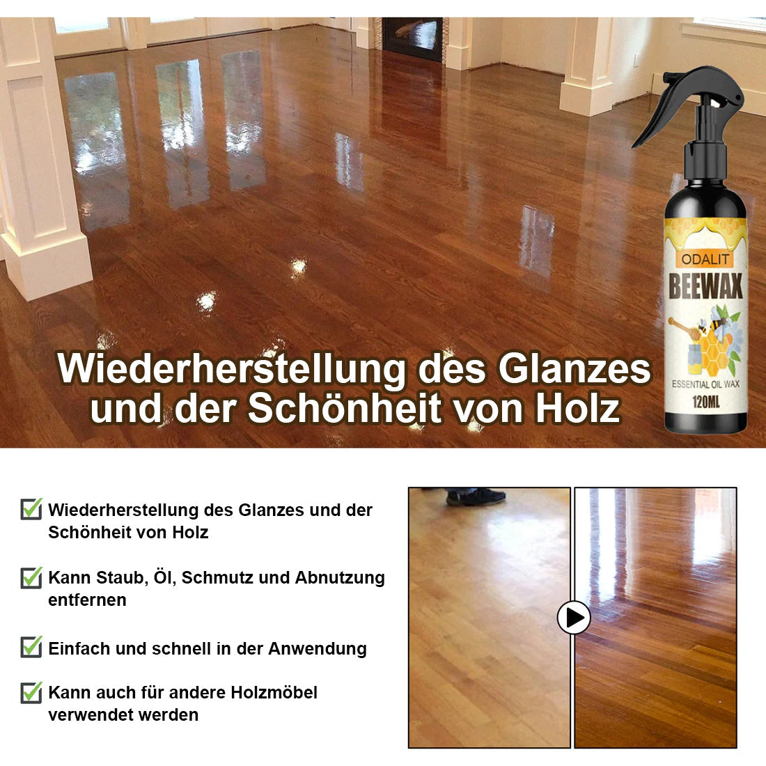 HiveGlow™ - Natural Micro-molecularized Beeswax Spray