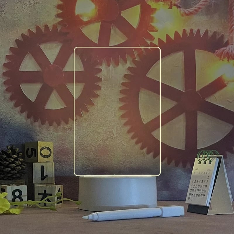 GlowNote™ - Creative LED Night Light Sign