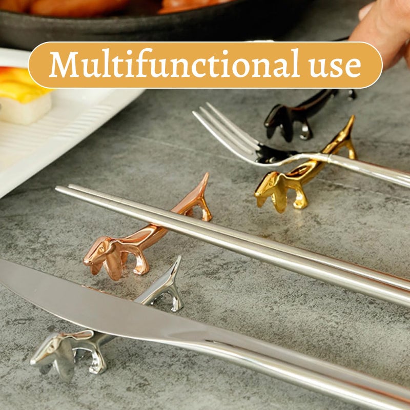 Critter™ (6-piece) - Stainless Steel Cutlery Holder