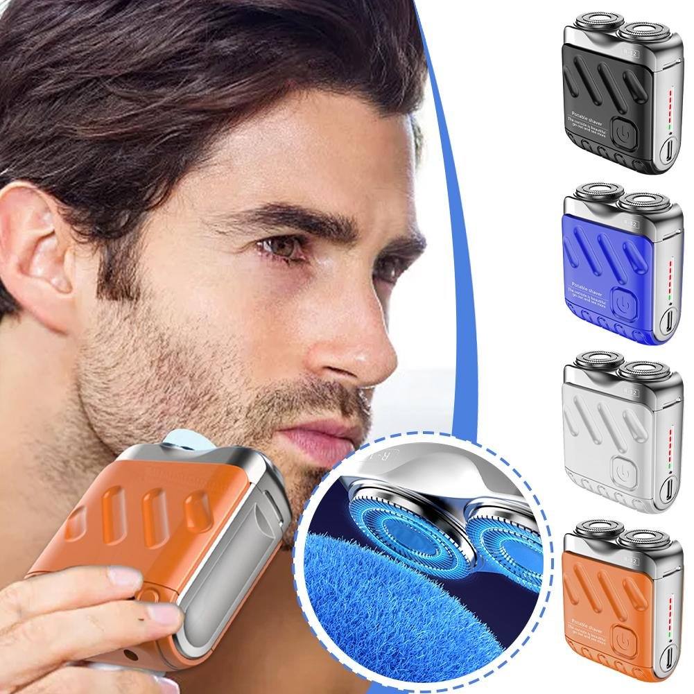 SwiftTrim™ - Mini Electric Rotary Dual Ring Pocket Shaver