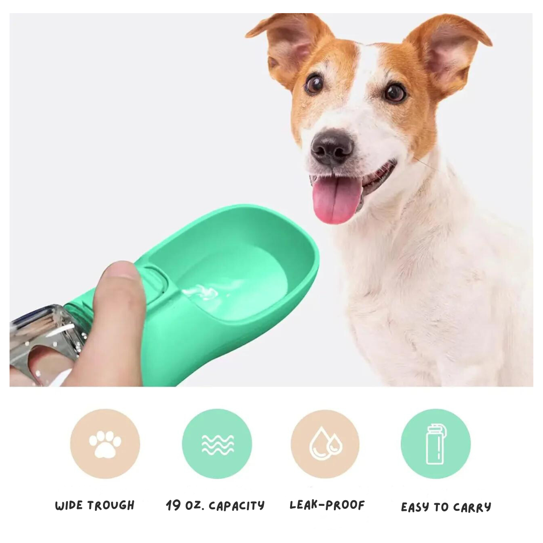PetPal™ - Portable Dog Bowl With Water Bottle