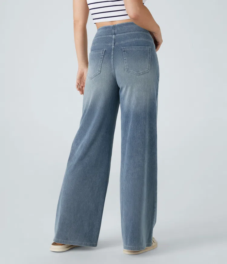 Mel™ - Comfortable High-Waisted Jeans