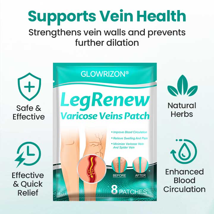 1+1 Free | Glowrizon™ LegRenew Patch – Smooth, Pain-Free Legs Without Surgery Reveal
