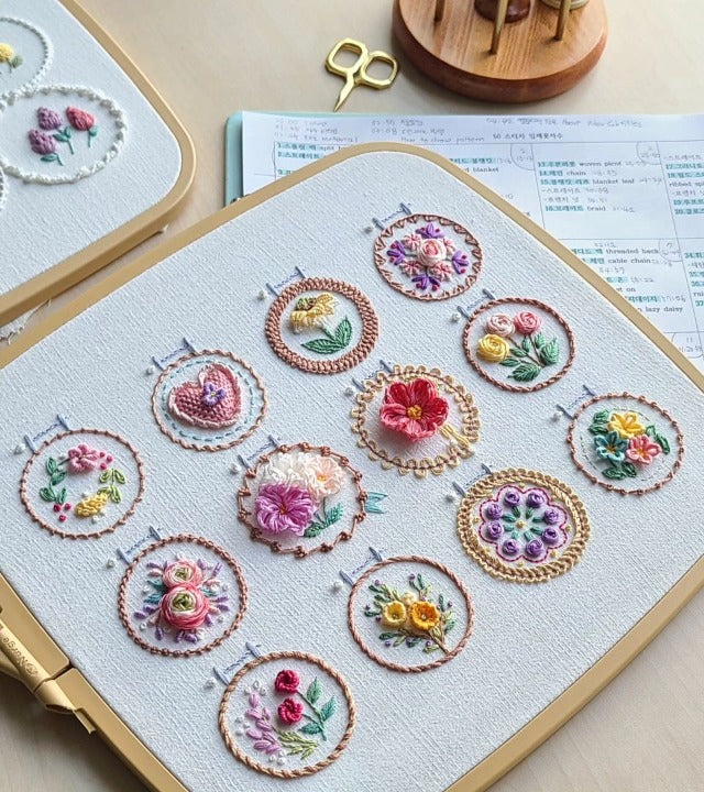 BloomMuse™ Frame Stitching Kit – Create Calm, Beauty, and Joy at Home