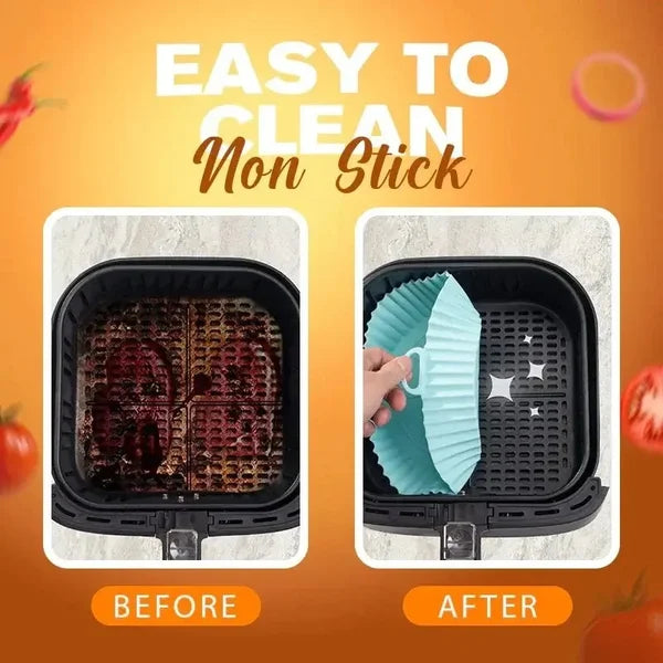 1+1 FREE | GreaseGuard™ Reusable Silicone Mold for Air Fryer