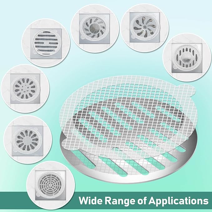 HairTrap™ - Disposable Shower Drain Stickers (30 pieces)