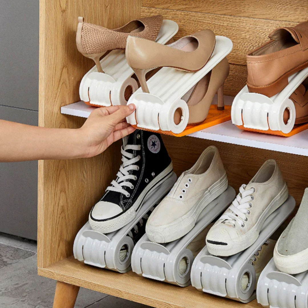 2+2 FREE | Stacker™ Double Layer Shoe Rack