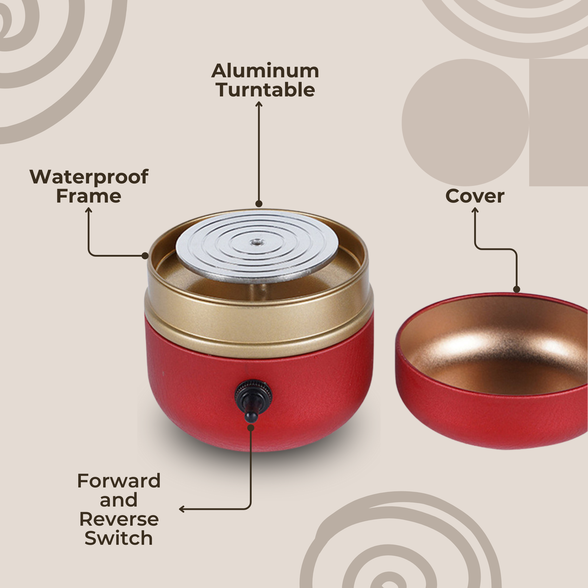 Craftio™ - Mini Portable Pottery Machine