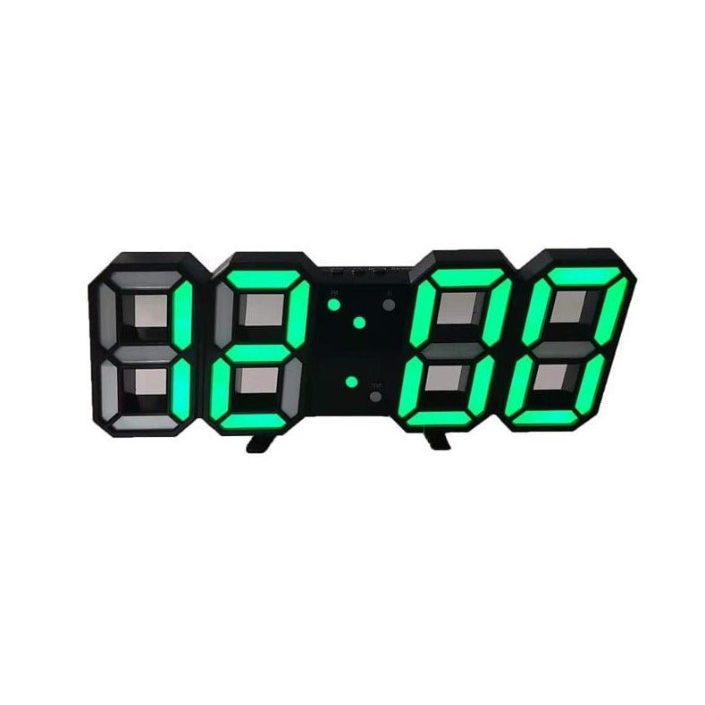 LumaPulse™ 3D LED Wall Clock – Transform Your Space with Stunning Mood-Enhancing Lighting