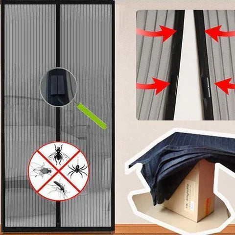 MeshGuard™ - Magnetic mesh sliding door