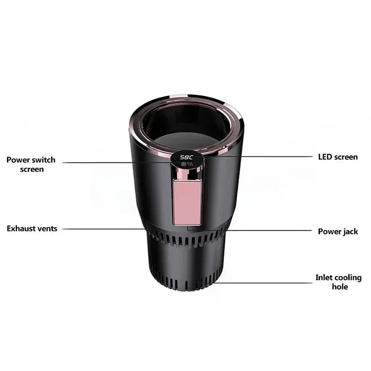 ThermoCup™ - 2-in-1 Smart Car Cup