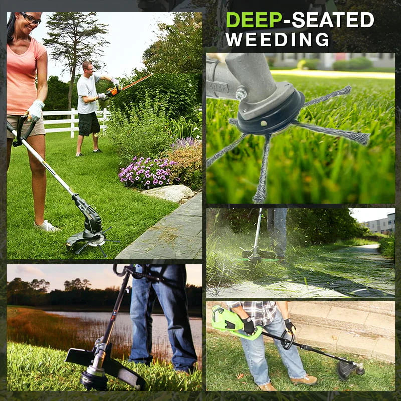 TrimPro™ - Steel Cable Grass Trimmer Head