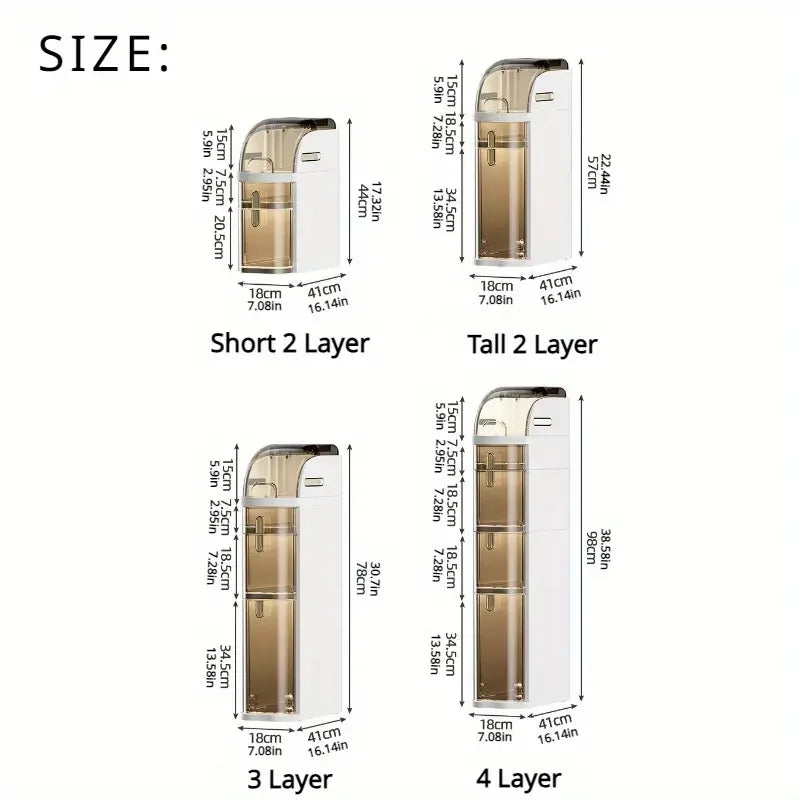 GlideNest™ — Turn Your Bathroom Chaos into Rolling Calm