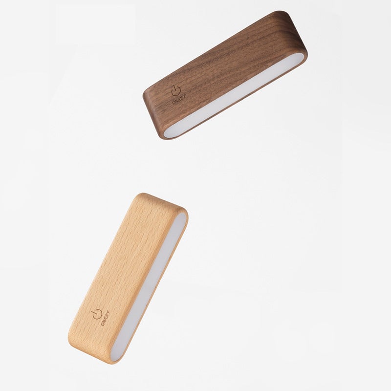 VeloCharge™ Wood Dock – Elegance Meets Effortless 360° Charging and Light Control
