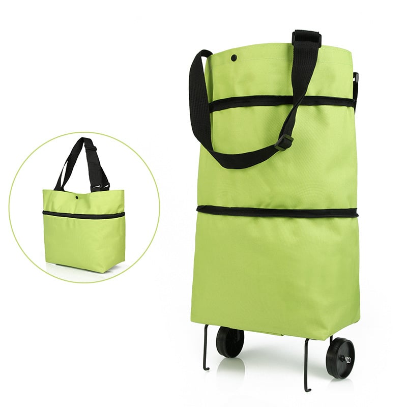 BagBuddy™ - 2-in-1 Foldable Shopping Bag