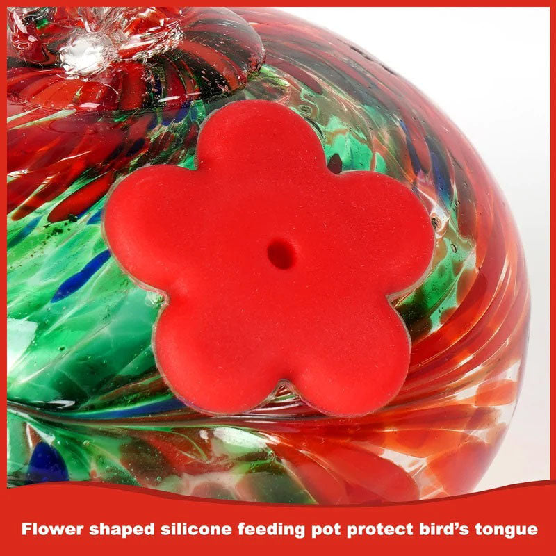ChimeFeeder™ - Charming Wind Chime Hummingbird Feeder