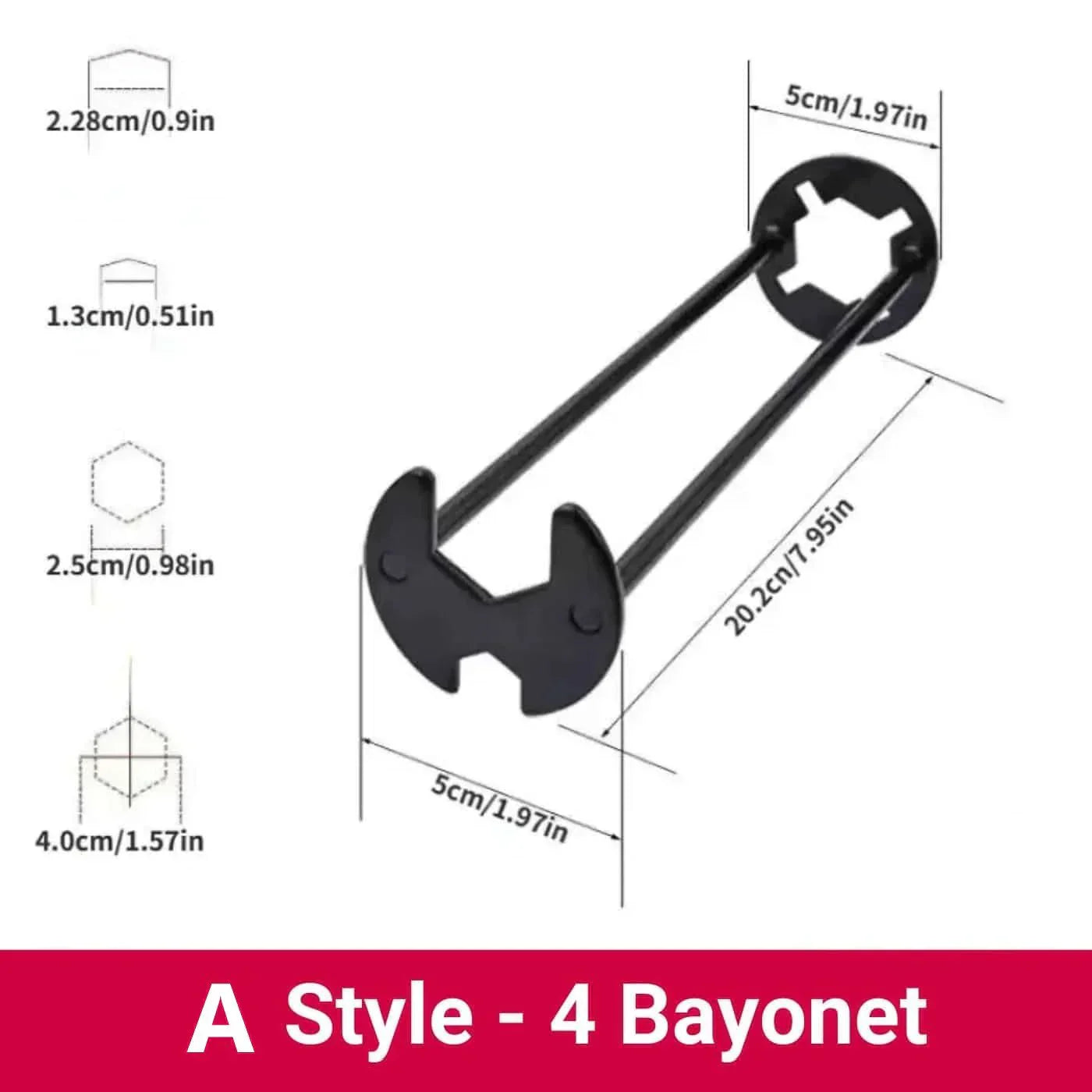 SinkMaster™ - Multi-Tasking Basin Wrench