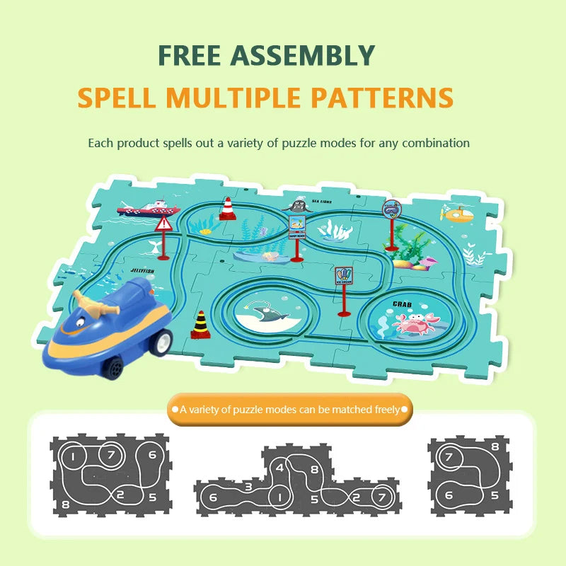 PuzzleTrack Rally™ – Promotes Independent Learning