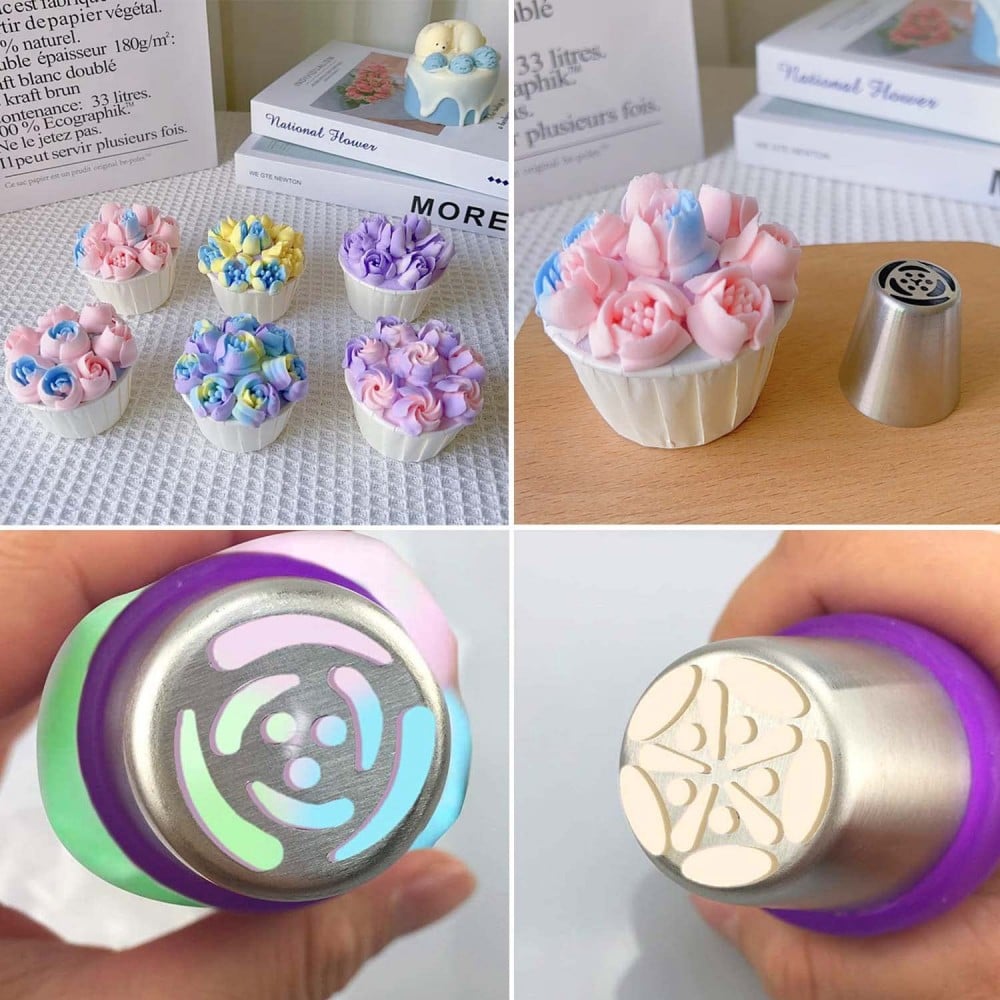 SilverCraft™ Piping Master Set — Create breathtaking cakes that turn heads