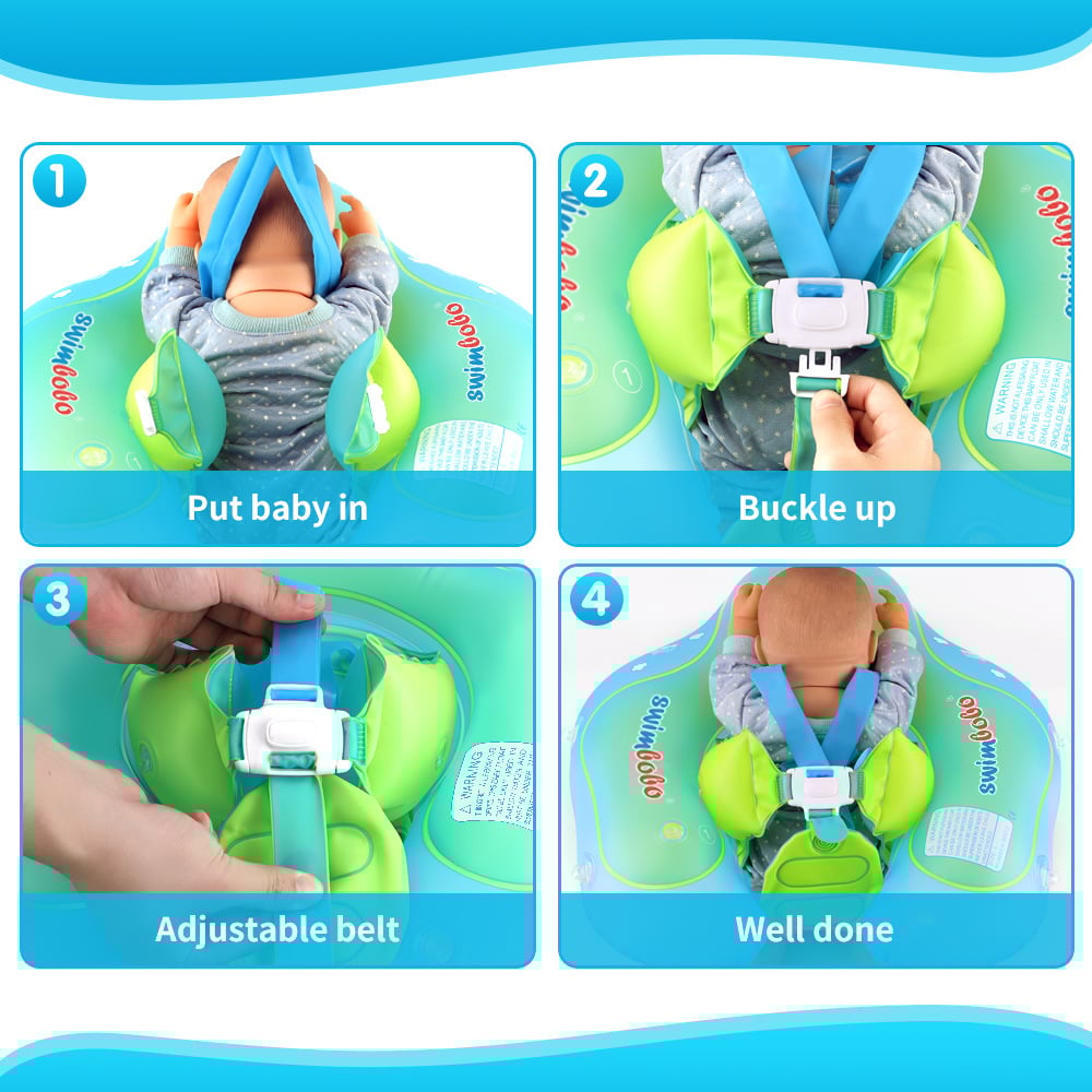 AquaTots™ - Baby Swim Ring Float Aid