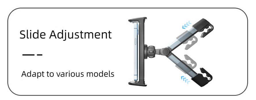 TabLock™ - Headrest Tablet Holder