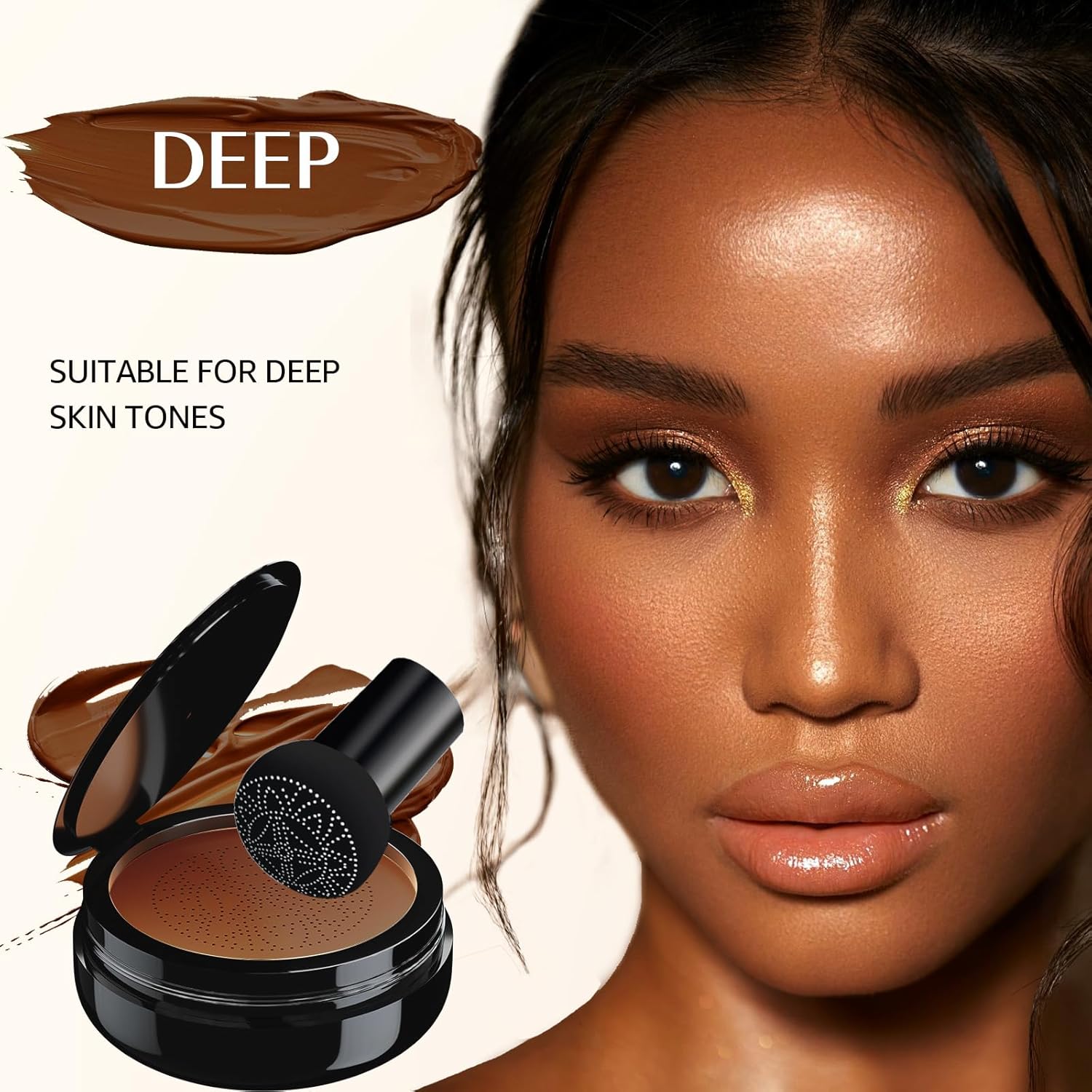 1+1 FREE | Mushroom Head Air Cushion CC Cream™ — Effortless, Flawless Skin That Conceals Every Imperfection