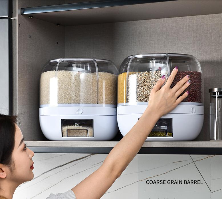 Grainix™ — Effortless Freshness and Instant Grain Access for a Functional Kitchen