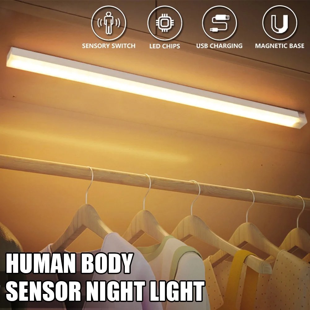 GlowMag™ - Drill-free Smart Sensor Magnetic USB Rechargeable LED Lights