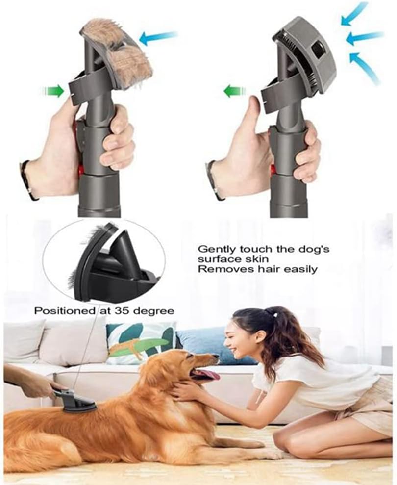 HairAway™ –  Pet Grooming Vacuum Brush Tool