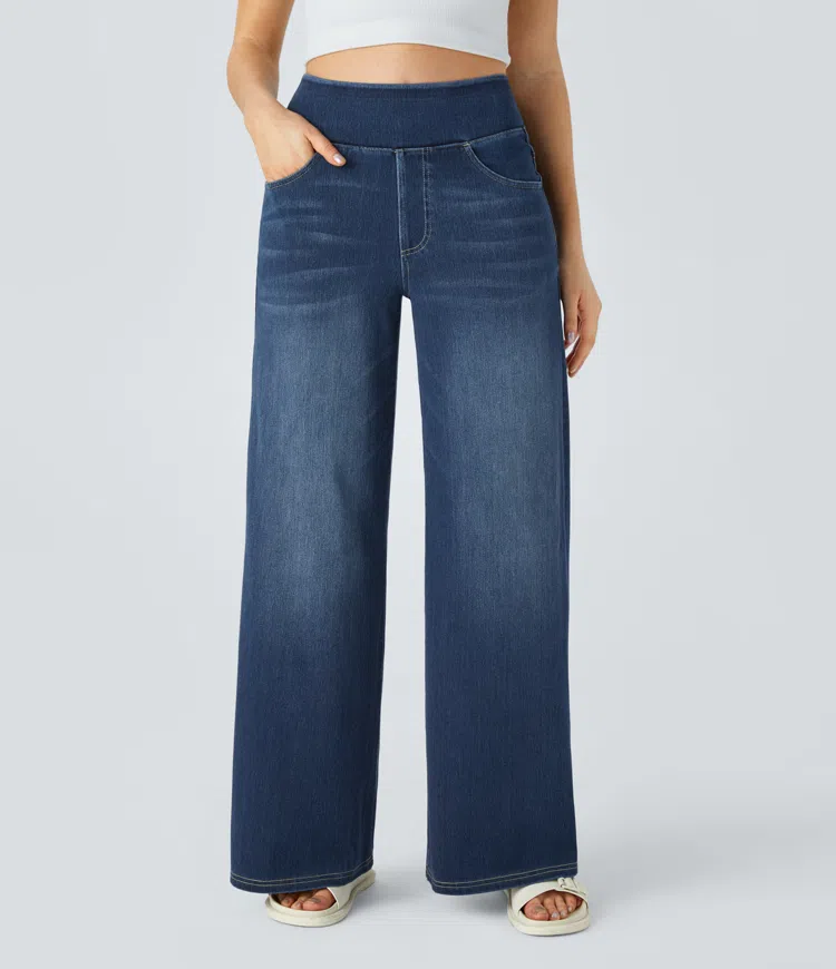 Mel™ - Comfortable High-Waisted Jeans