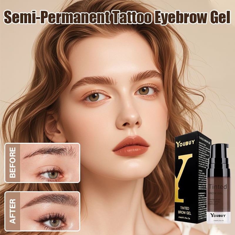 1+1 Free | Semi-permanent Eyebrow Tattoo Gel™ — Wake Up to Fuller, Flawless Brows That Last 3 Days