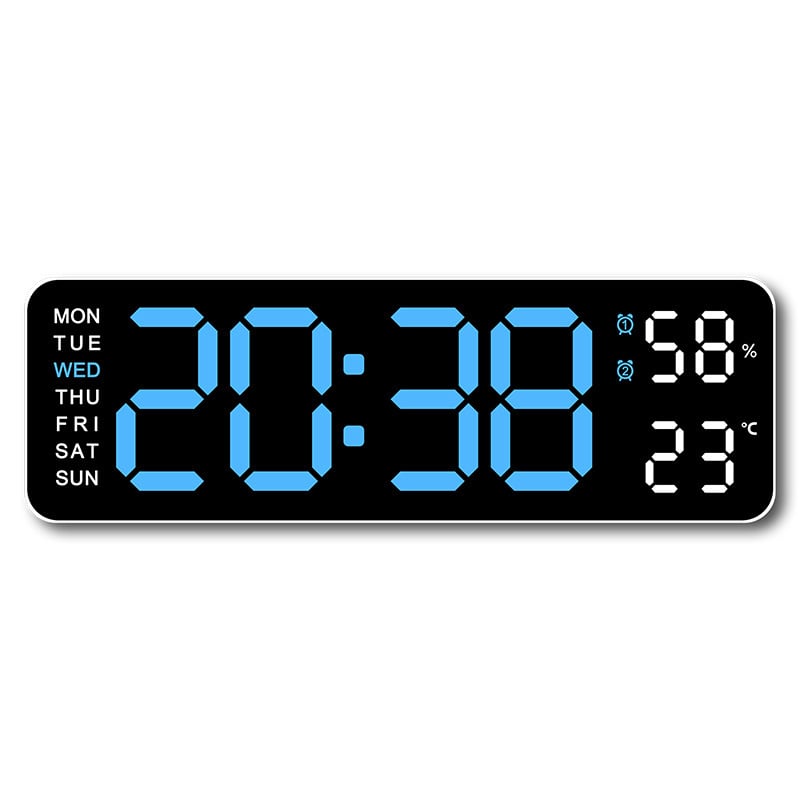 TimeLite™ - Improved Digital Wall Clock with Large Display
