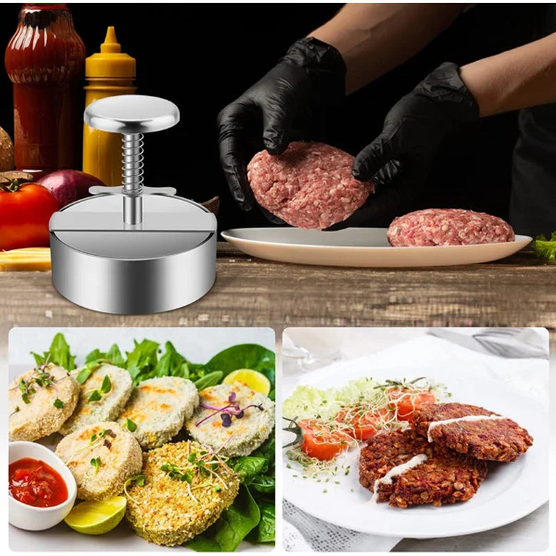 GrillMasterPro™ – Perfectly shaped, juicy burgers quickly and easily prepared