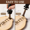 Inscript™ - Stamp Set for Burning on Wood for Personalizing Your DIY Projects