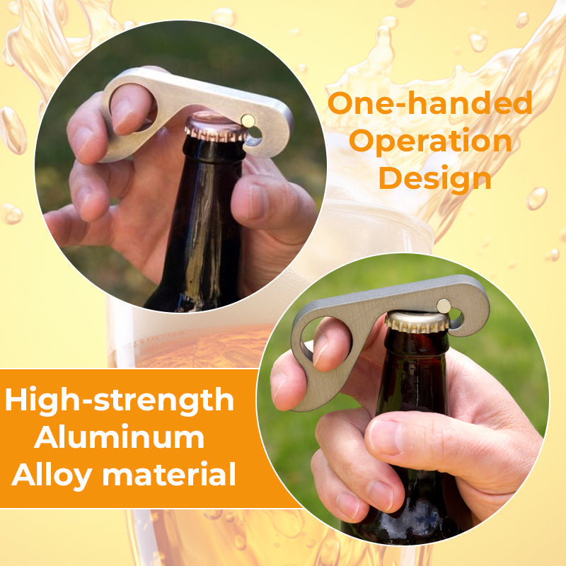 OneHandPop™ - Aluminum Alloy Bottle Opener