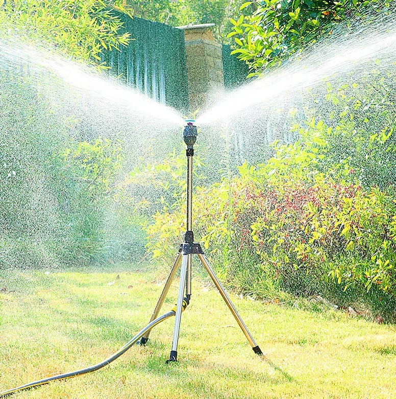 HydroSpin™ - Rotating Sprinkler with Tripod